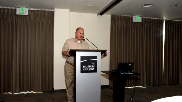 John Whitworth, a founding member of SFTE, gave a talk about the formation of the Society, the reasons why the founders felt a Society was valuable, and the creation of the initial batch of regional chapters, with some brief history of Boeing flight test from that period.